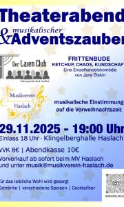 Veranstaltungsflyer Haslach 2025